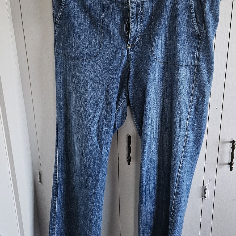 Gloria Vanderbilt Womens Blue Denim Jeans Size 14p